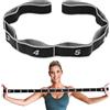 THQAE 1 Pcs Ginnastica artistica, Elastico ginnastica artistica, Gymnastics Stretch Band, elastico danza yoga stretching band per allenatore in allenamento di ginnastica, yoga, latino, Grigio