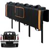 Générique Tailgate Bike Pad - Pickup Truck Protector | Holds 4 Bicycles | Protective Tailgate Pad Secures Up To 4 Bikes During Transport Helps Reduce Scratches, Impacts, And Movement On The Road.