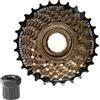 ZUKKA Bike Freewheel, pignone per bicicletta a 6/7/8 velocità, 14-28T/13-28T, pignone per denti, pignone per mountain bike, bici da corsa, bici pieghevoli, nero/marrone