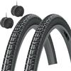 DSI 2 COPERTONI 700 x 35 NERI PNEUMATICI X CITY BIKE TREKKING 28 x 1.35 28 x 1 5/8 x 1 3/8 (37-622)