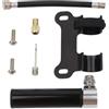 Ableholy Pompa di aria in lega di alluminio 9,5 cm leggera 52g | Alluminio lavorato CNC, resistente all'usura per superficie, design antiruggine, lunghezza 9,5 cm, peso 52 g