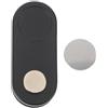 HANABASS Clip Magnetica per Gessetto da Biliardo Rotondo Nero, Plastica ABS | Porta Gesso Tascabile Clip da Cintura, Design Magnetico, per Sessioni di Pratica e Giocatori