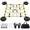 Generic Tappetino da Allenamento con Deflettore della Palla for Portiere | Eva Floats, 2,8 X 2 M o 2 X 1,6 M, esercizi riflessi, 4 sacche d'acqua