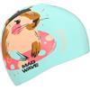 Mad Wave Capybara - Cuffia da nuoto in silicone per bambini