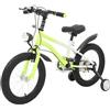Ealtqund Bicicletta per bambini da 16 pollici, per ragazzi e ragazze, in lega di acciaio al carbonio, per bambini dai 5 agli 8 anni, veicoli di addestramento con lampada a LED per regolare l'altezza