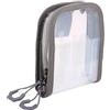 Generic 1 custodia trasparente per esche con 6 scomparti, borsa portatile per attrezzatura da pesca con cerniere a 2 vie, scomparti multipli