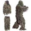 Riouwal Ghillie Suit Camo Leafy Leggero Abbigliamento da Caccia per Uomo Traspirante Ghillie Poncho per Cacciatori, Cecchino, Paintball,