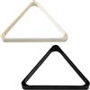 Happyyami 2 pezzi Rastrelliera Triangolare per Palle da Biliardo in plastica | Sfere Standard Colore Casuale, Finitura Liscia, da 2-1/4 Pollici Bordi Arrotondati Rinforzati