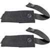 FRCOLOR 2 Pezzi Borsa Porta Forbici Tattica da Esterno in Nylon Nero Bottone | Cuciture Robuste, Aggancio a Zaino o Cintura, Accesso Rapido, per Viaggio e Lavoro Sul Campo