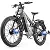 Shengmilo E Bike,S600 Bici Elettrica,26×3.0 Fat Tire,freni idraulici anteriori e posteriori,48V 25Ah E-bike,250W,25km/h