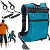Jlobnyiun Imbracatura Da Sci Per Bambini - Maniglia Per Sollevamento Facile, Guinzagl | Da Snowboard Per Bambini, Robusta Con Impugnatura Facile Da Sollevare, Sgancio Rapido Ki, Cavo Di Sicurezza R