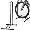 Monetais Cavalletto Verticale per Bici a Forma di L, portabici salvaspazio per Riparazione, Supporto per Interni, per Bici da Strada MTB