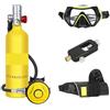 POAHNCU Bombole da Immersione, Attrezzatura Subacquea Rebreather Portatile da 1000 Ml