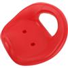 HOMSFOU Sella Triciclo con Viti, Sedile Rosso in Plastica per Uso Esterno | Montaggio con Utensili, Supporto Stabile per Piccoli di Varie Misure, Superficie Morbida e Liscia