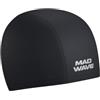 Mad Wave Cuffia da nuoto Poly II, in poliestere resistente, elasticizzata, per piscina