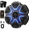 YORWHIN Music Boxing Machine con Guantoni da Boxe per Adulti e Famiglia | Macchina da Boxe Musicale Bluetooth Intelligente, Punzonatrice Elettronica a Parete per Home, Palestra,Allenamento, al Chiuso