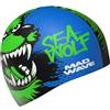 Mad Wave Sea Wolf - Cuffia da nuoto in silicone per bambini