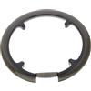 Alipis Protezione Catena Bicicletta per Mountain Bike 42t 44t Nera | Resina ABS Fori, Copertura Singola per Corone, Compatibile Trasmissione e Uso su Strada
