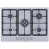 BOSCH - Serie 4 PGQ7B5K90, Piano cottura a gas, 75 cm, Acciaio inox