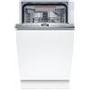 BOSCH - Serie 4 SPV4EMX17E Lavastoviglie da Incasso 45 cm 10 Coperti Classe B Wi-Fi Home Connect