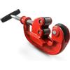 QWORK® Robusto tagliatubi in acciaio, da 3mm a 50mm con Mini Taglio Pipes Cutter per Tagliare Acciaio Inossidabile, Rame, Lega di Alluminio, PVC