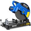 Generico ROYCE Troncatrice per Metallo 2500W, Disco Ø 355 mm, 3800 giri/min, Troncatrice Elettrica Professionale con Morsa di Bloccaggio per Ferro, Acciaio e Profili Metallici - RCOM11 4-2500