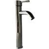 SQUADO Rubinetto Miscelatore Lavabo Alto 30 cm - Ottone Cromato Cromo Lucido - Rubinetto Bagno a Gambo Lungo per Lavabo da Appoggio, Design Moderno