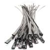 DCMotorsport 20 fascette stringi cavi, in acciaio inox, 4,6 x 360 mm