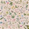 VaryPaper Carta da Parati Adesiva Muro Floreale Rosa 44.5cmx200cm Pellicola Adesiva Fantasia Fiori Adesivi per Mobili Armadio Scaffali Carta da Parati Botanica Camera Letto Bambina Bagno Impermeabile