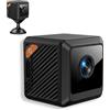 ONESENSE Mini Telecamera Spia Wireless con Microfono Incorporato, 4K HD, Visione Notturna, Rilevamento del Movimento e Riduzione del Rumore 2D - Telecamere di Sicurezza per Interni - Telecamera con Batteria