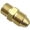Vasiumic CGA580 - Adattatore per bombola G5/8, connettore regolatore gas in ottone per sistemi Argon, ossigeno e saldatura, compatto, 55 x 24 mm, raccordo in rame