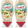 Calvé Salsa Yogurt, 250 ml, Salsa Yogurt con Panna Acida e Erba Cipollina, Ideale con Pesce, Verdure, Insalate e Piatti Estivi, Senza Glutine (Confezione da 2)