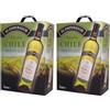 El Emperador - Vino bianco, Sauvignon Blanc, Valle Central Cile, Bag in Box 3L BIB (1 x 3L) (Confezione da 2)