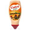 Calvé Salsa Burger, Top Down 430ml, per sandwich e hamburger golosi | Con cipolla e salsa Worcestershire. Ideale con hamburger, cheeseburger e bacon burger.