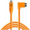 Tether Tools TetherPro USB-C a 3.0 Micro-B angolo retto 4,6m arancione