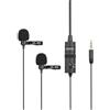 Boya BY-M1DM Microfono Duo Lavalier