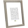 Deknudt Cornice colore argento con bordino 13x18 S46AD1