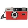 AgfaPhoto Fotocamera riutilizzabile 35mm rosso