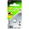 gp batterijen GP Pila alcalina a bottone 186 (V12GA / L 1142), blister 1