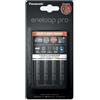 Panasonic Eneloop Caricabatterie CC55 + 4x AA 2500mAh
