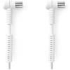 Nedis Coaxkabel 120 dB IEC (Coassiale) Male Haaks IEC (Coassiale) Female in contrasto con 5,0 m bianco