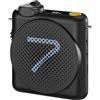 7Ryms Altoparlante per presentazioni con microfono wireless - Nero