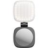 SmallRig 4656 Vibe P48 Luce video LED per cellulare staccabile, nero