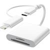 SMart SMCL1 Lettore di schede SD/microSD Lightning + Type-C