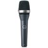 AKG D5 Microfono dinamico professionale per voce dal vivo, filtro anti-pop integrato, schema di ripresa supercardioide, include custodia e adattatore per stativo - Nero