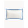 LILYSILK Federa in seta charmeuse 19 Momme La Terra, varie misure - Bianco, Blu