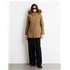 RRD PARKA SURFLEX WINTER MDM FUR - W26505F - taupe
