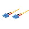 Kabelbude.eu Cavo patch duplex SC/SC 9/125µ, OS1/OS2 giallo 15m