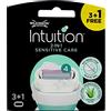 Wilkinson Lamette Wilkinson Intuition 2-in-1 Sensitive Care, confezione da 4 pz
