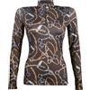 HKM Sports Equipment Camicia funzionale HKM -Allure-, colore:6900 blu scuro, taglia:L